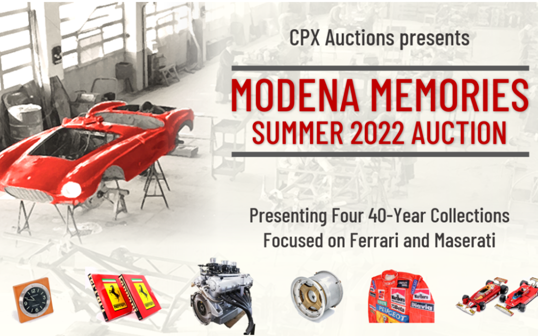 MODENA MEMORIES – AUCTION by CPX