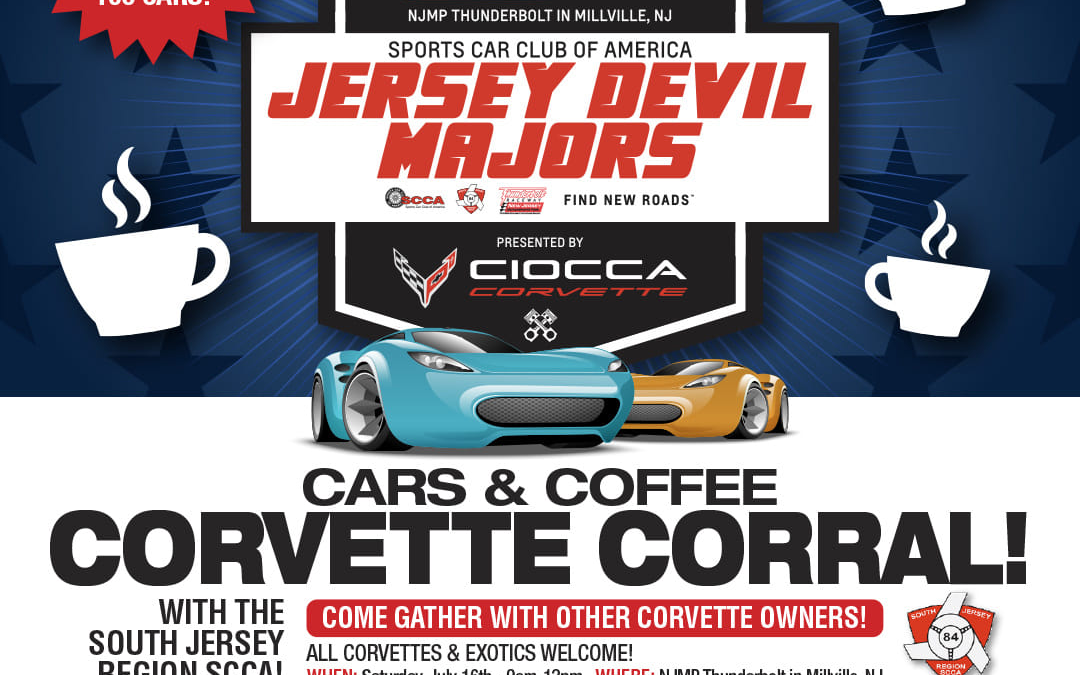 Jersey Devil Majors + Corvette Car Corral