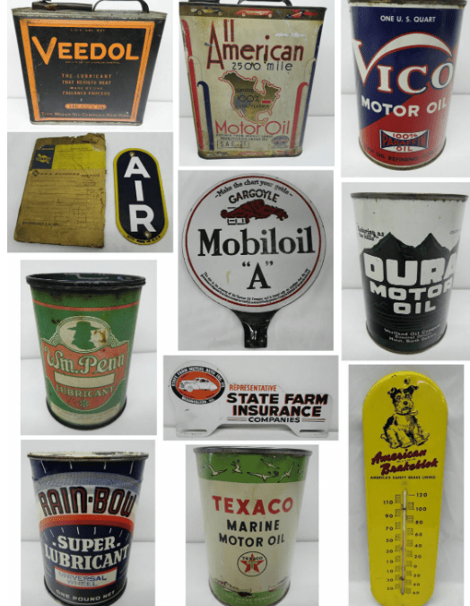 The Oil Auctions Fall Online Only Advertising Auction, ending Sept 11, 2022