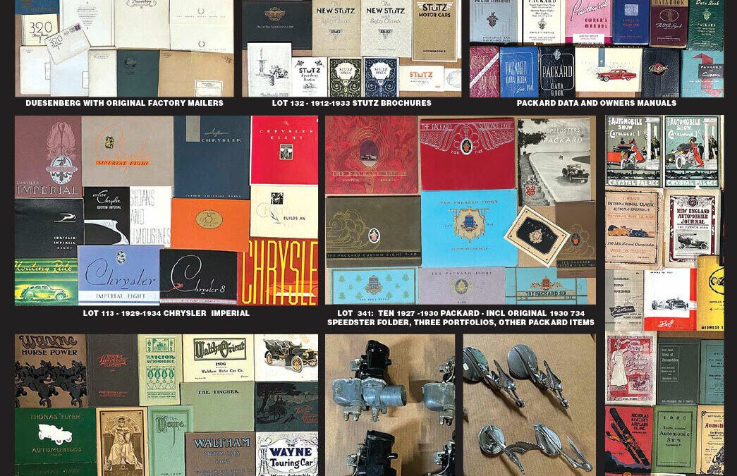 Automobilia Auctions “Ray Pierce Collection” Online Only
