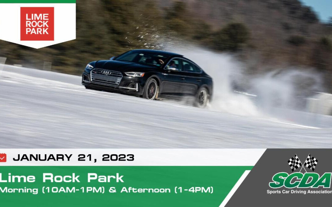 SCDA- WINTER Car Control Clinic-Lime Rock