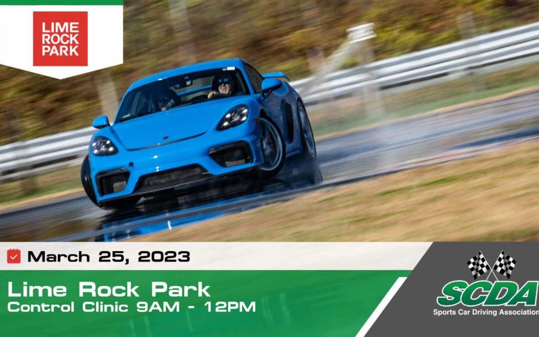 SCDA- Car Control Clinic- Lime Rock