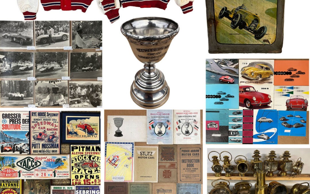 Automobilia Auctions “Automobilia and Literature” 2-Day Auction at Winter Associates ending Apr 1, 2023
