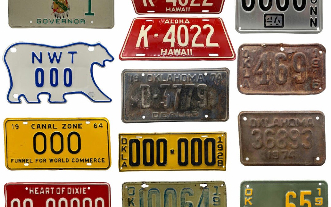 Oil Capital Collectibles “Single-Owner” License Plate Auction