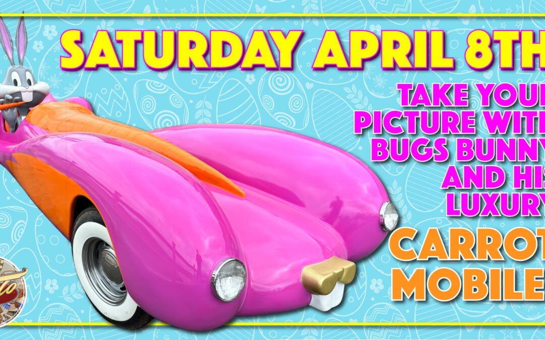 Bugs Bunny and his luxury Carrot Mobile @ VOLO MUSEUM