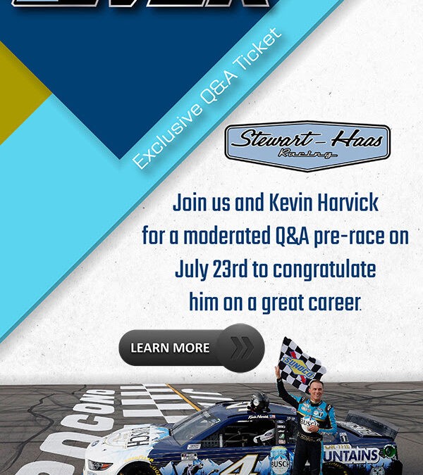 Kevin Harvick 4Ever Q&A