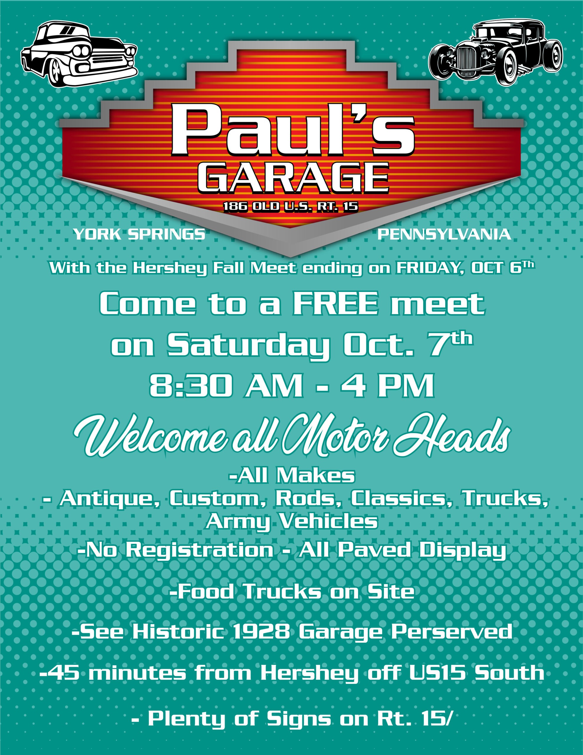 Paul's Garage Motor Heads Meet Collector Car Guide