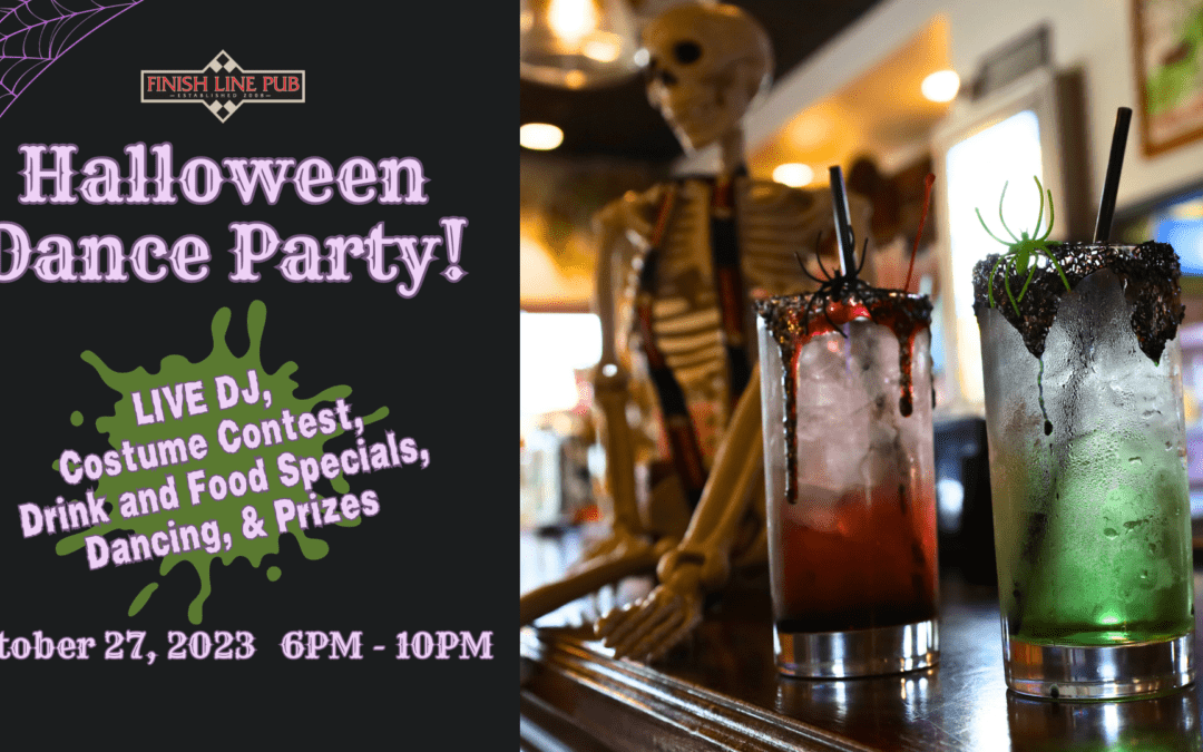 Halloween Dance Party at the Finish Line Pub