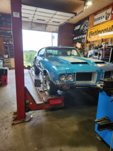 Butler Tire Service promoted by Collector Car Guide