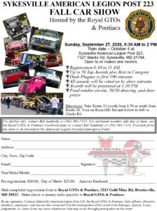 Royal GTO show promoted by Collector Car Guide
