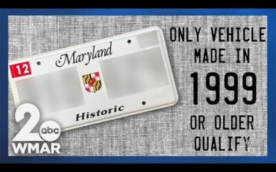 Maryland Changes Historic Tags to a 25 Year Limit