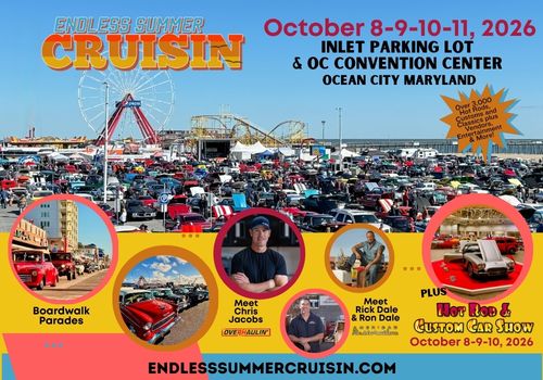 Ocean City Endless Summer Cruisin promoted by Collector Car Guide