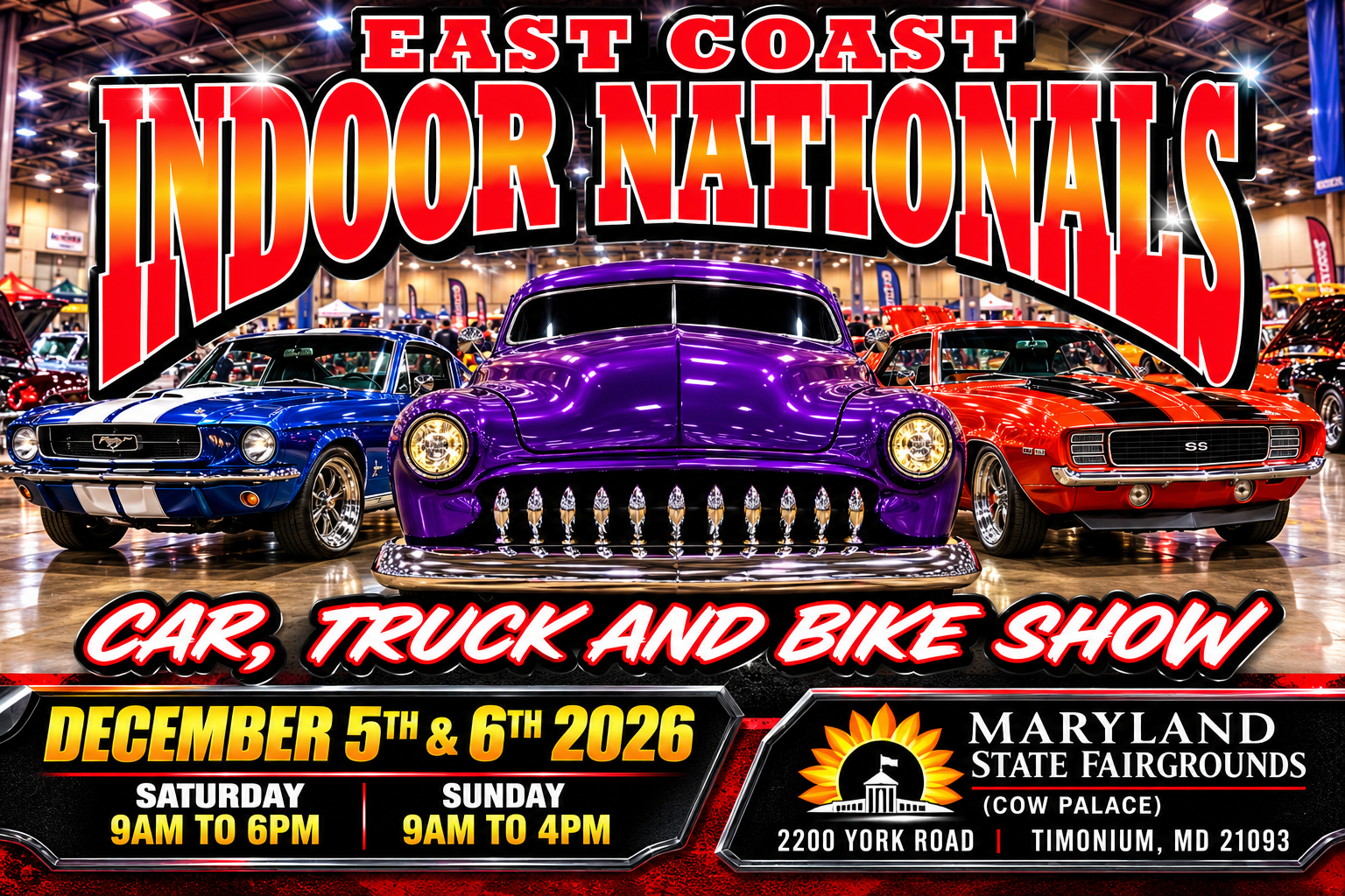 East Coast Indoor Nationals promoted by Collector Car Guide